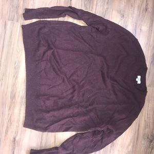 Men’s 2XL Maroon Crewneck Sweater
